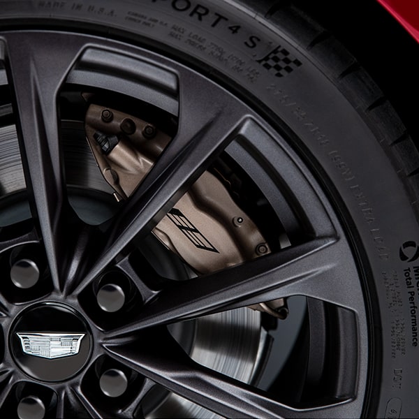 A Stylish Cadillac Wheel with the V.Series Calipers