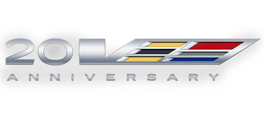 The 20th Anniversary Cadillac V-Series.R Racing Logo