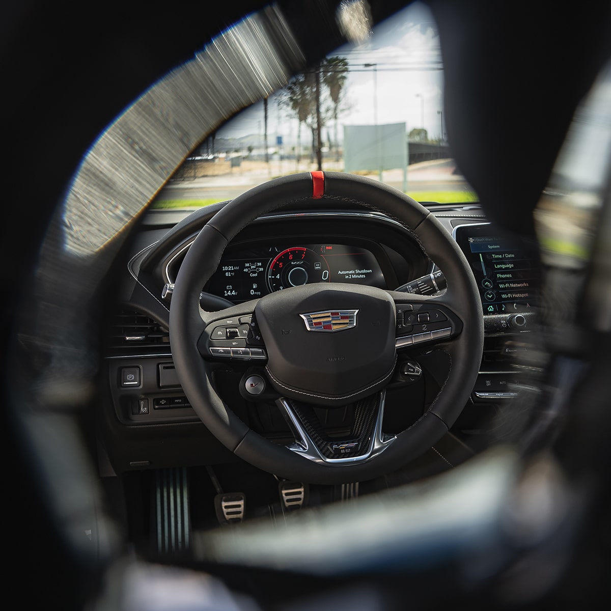 Interior View of the 2025 Cadillac ESCALADE IQ Dashboard